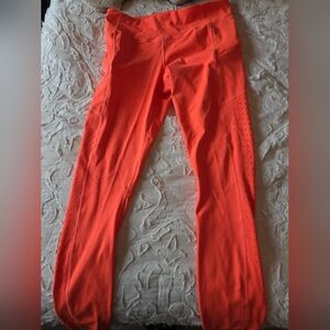 Athleta Coral Activewear Leggings Medium Tall